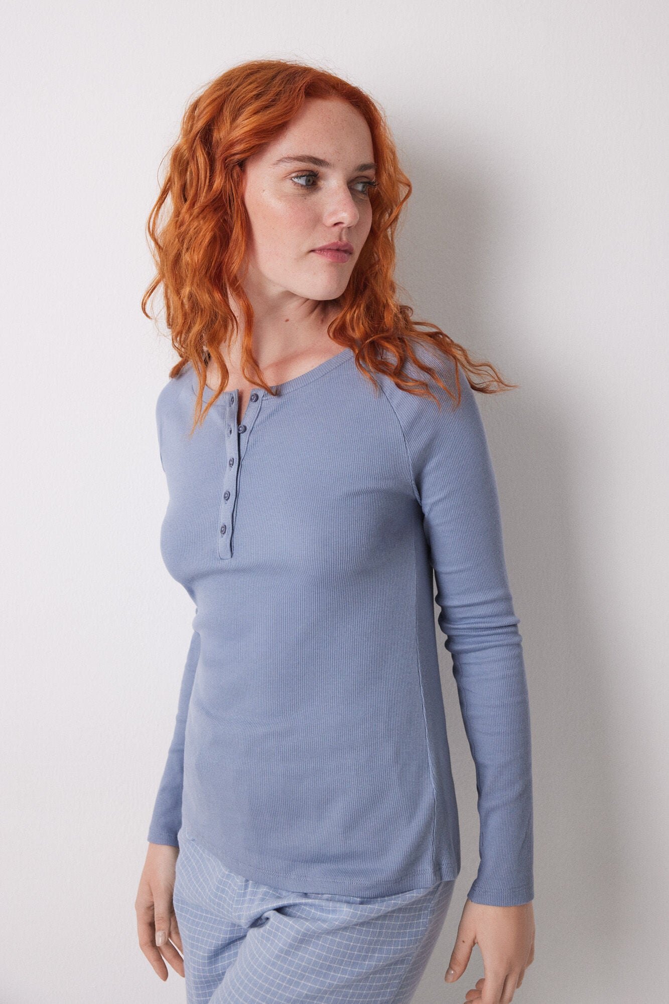 Light Blue Top,Women'secret