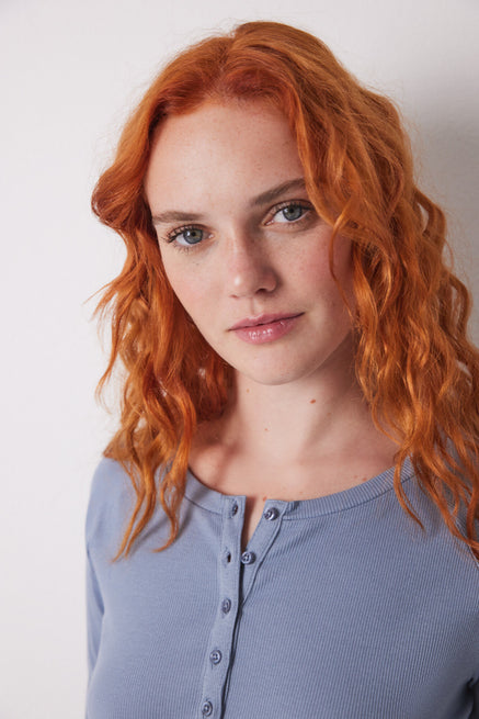 Light Blue Top,Women'secret