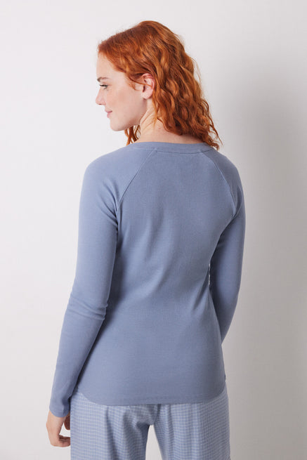 Light Blue Top,Women'secret