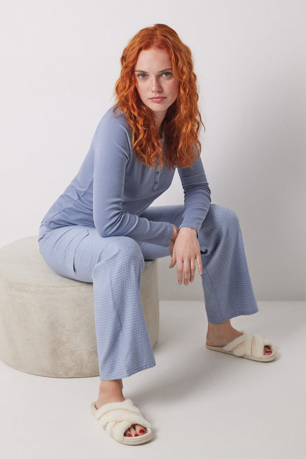 Light Blue Top,Women'secret
