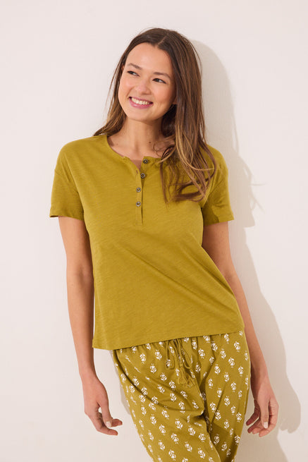 Light Khaki Top,Short sleeve t T-shirt 100% cotton khaki,Women'secret