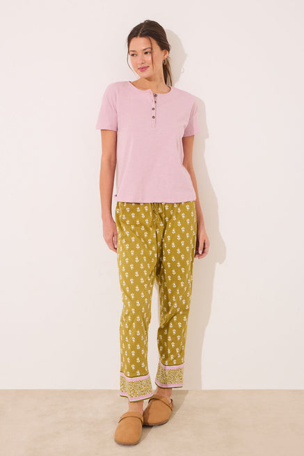 Pink Top,Short sleeve t T-shirt 100% cotton pink,Women'secret