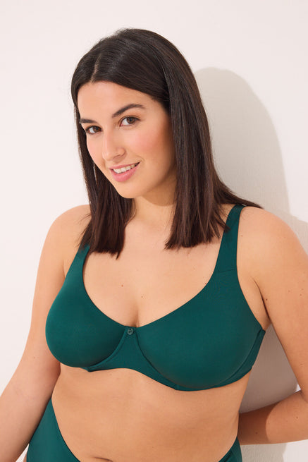 Bottle Bra,Classic bra PRETTY green microfibre,Women'secret