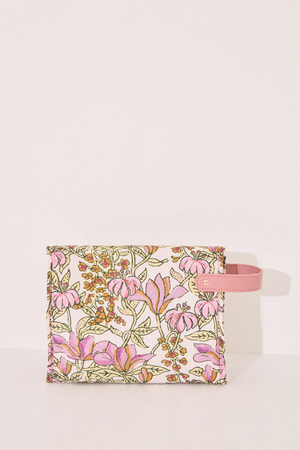 Multicoloured Vanity Case,Pack of 3 padded flower toiletry bags,Women'secret